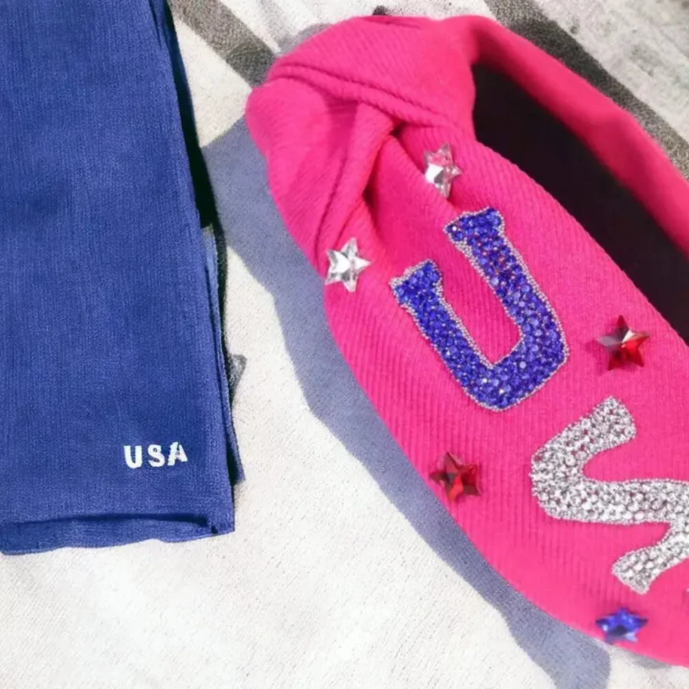 Glam USA Patriotic Headband